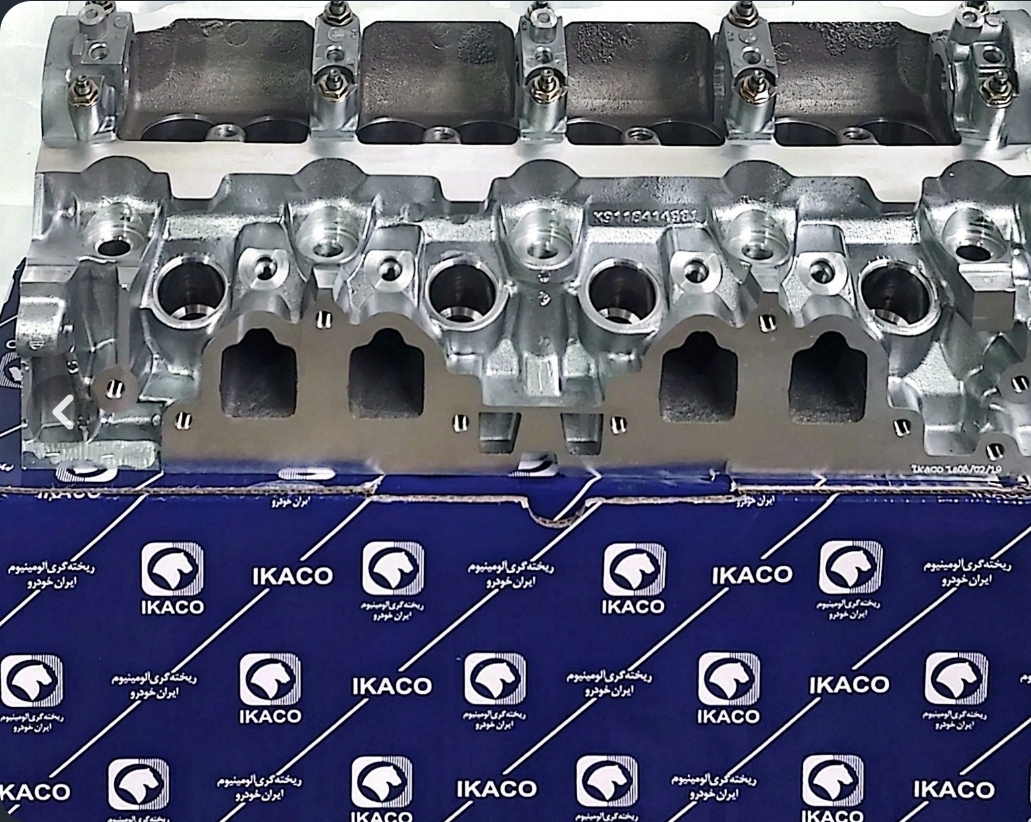سرسیلندر مونتاژی شیم گذاری شده دوگانه سوز مدل XU7 مناسب برای پژو 405. پارس. سمند اصلی ایساکو 0910300702